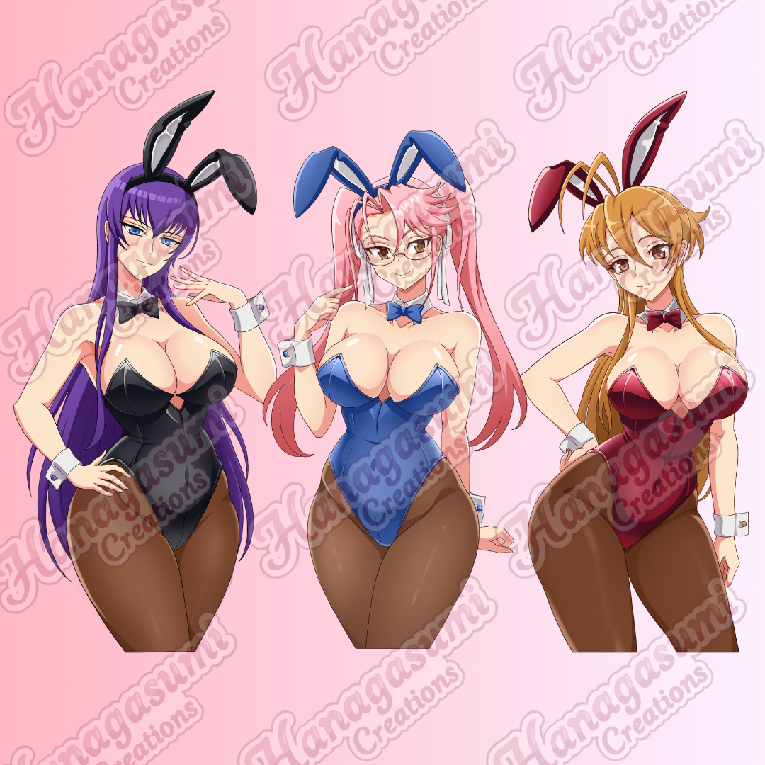 HSOD Bunny Girls Decal