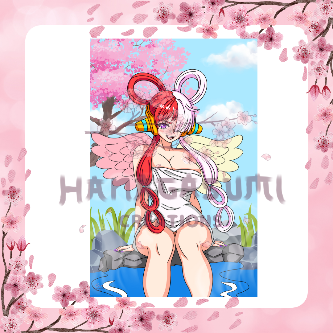 11x17 Hot Spring Hotties Uta Print