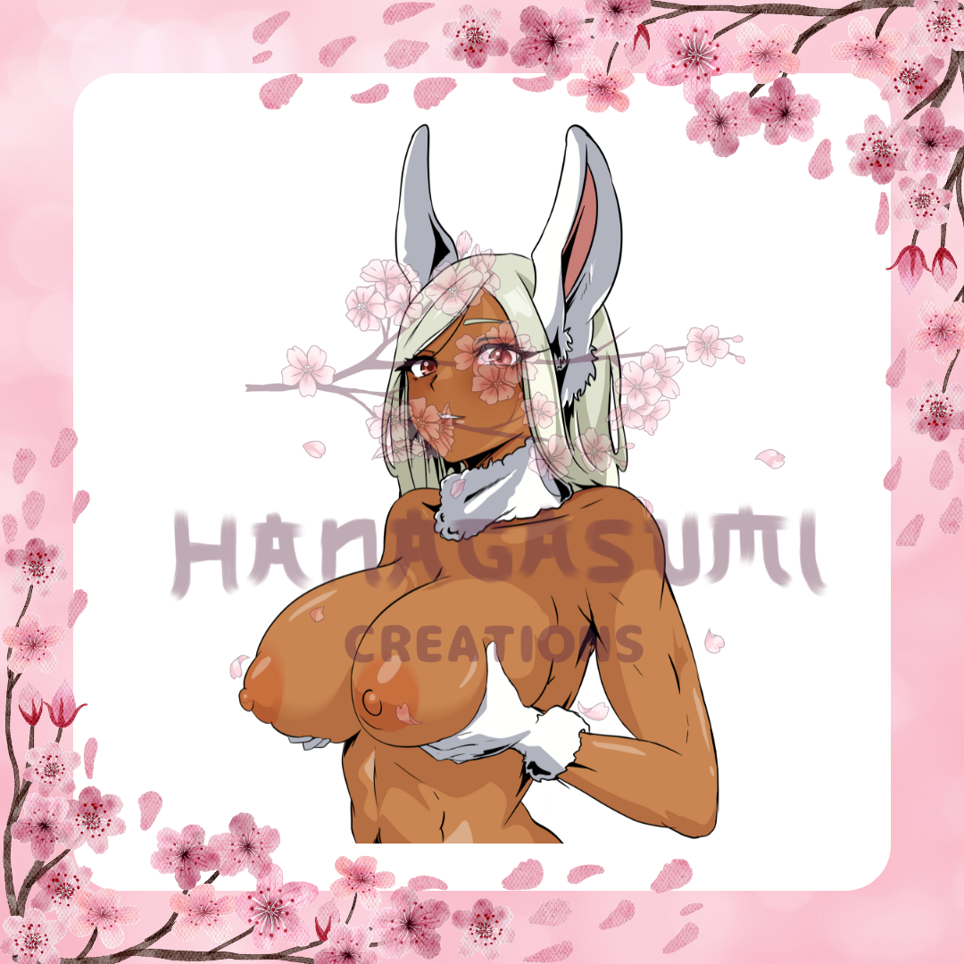 (In Hand)NSFW MIrko Bust DECAL