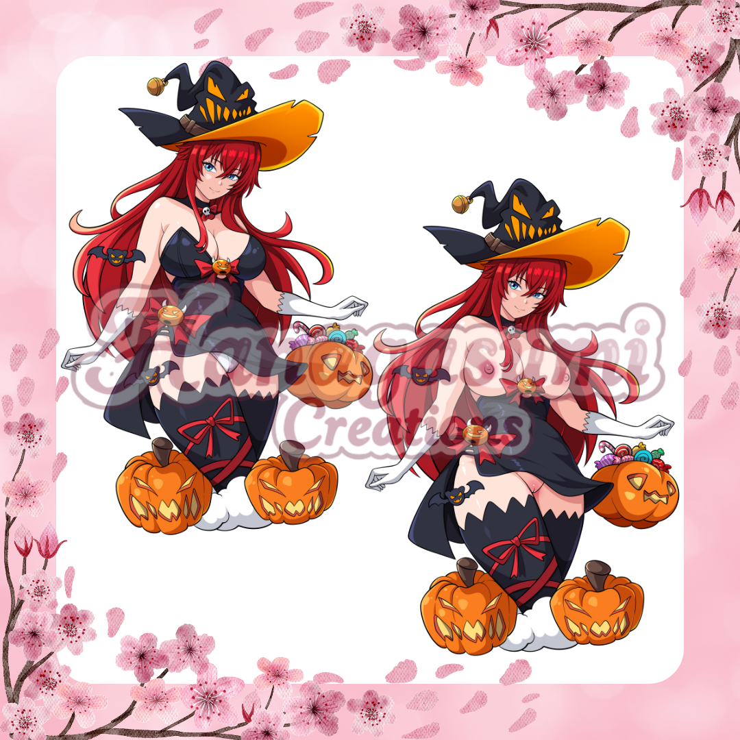 Halloween DXD Girls Decal
