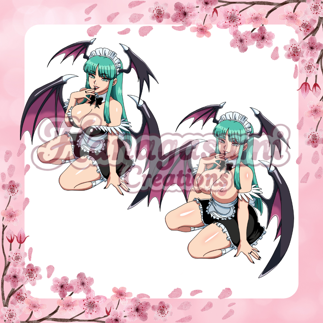 Maid Morrigan Decal