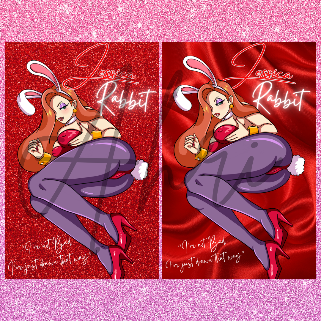 11 x17 Jessica Rabbit Prints
