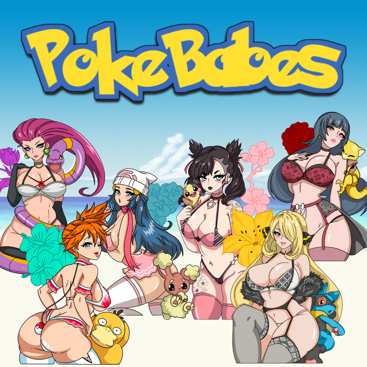 Poke Babes decals