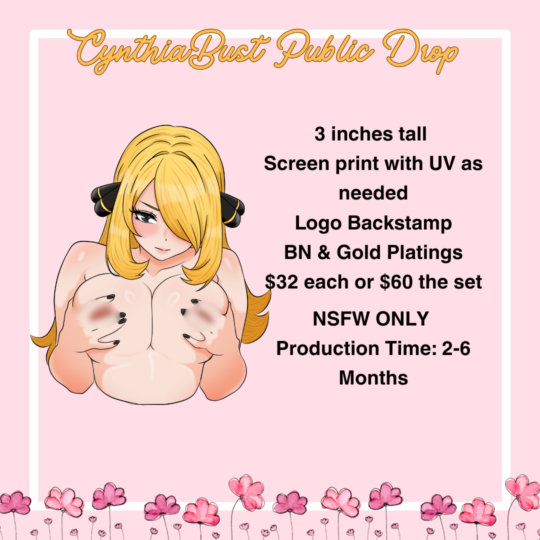 (Public Drop) Cynthia Bust Pin Pre-Order