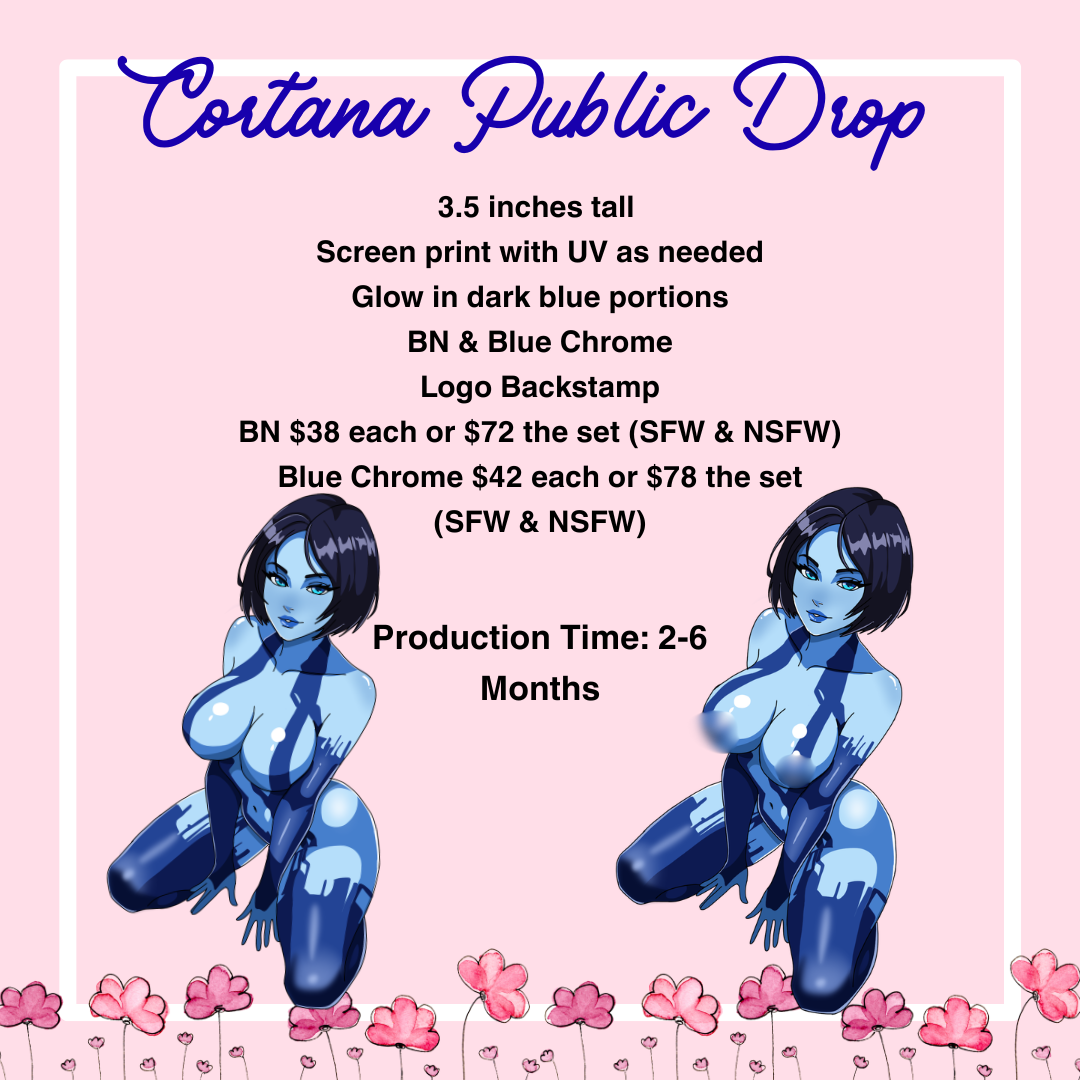 (Public Drop) Cortana Pin Pre-Order