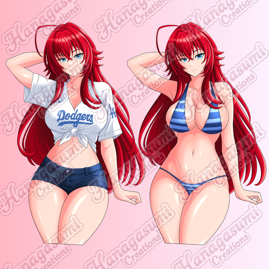 Dodger Rias Decal