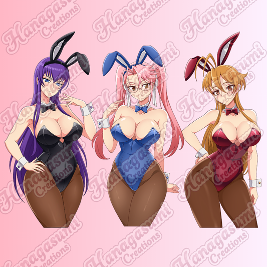 HSOD Bunny Girls Decal
