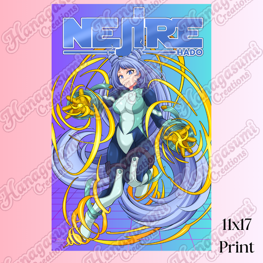 11x17 Nejire Print