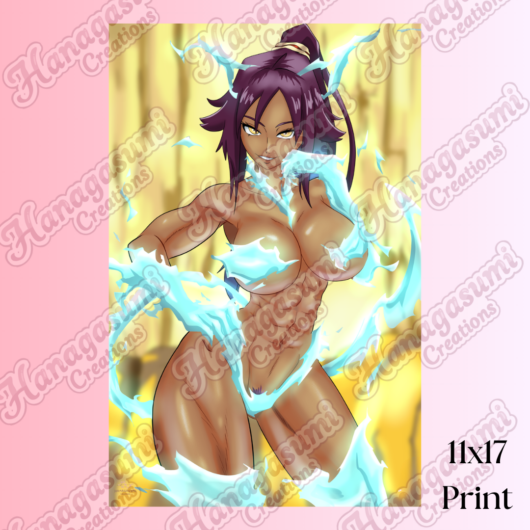 11x17 Yoruichi Print