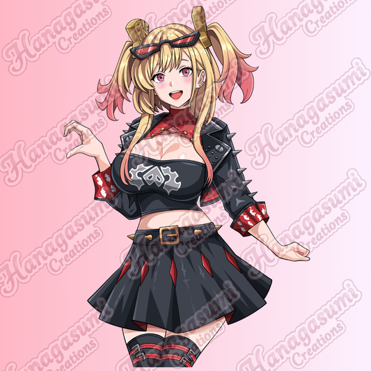 Burnice Cosplay Marin Decal