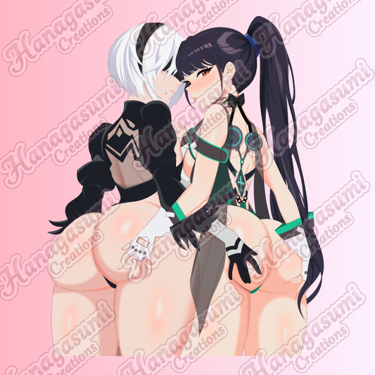2B & Eve Decal