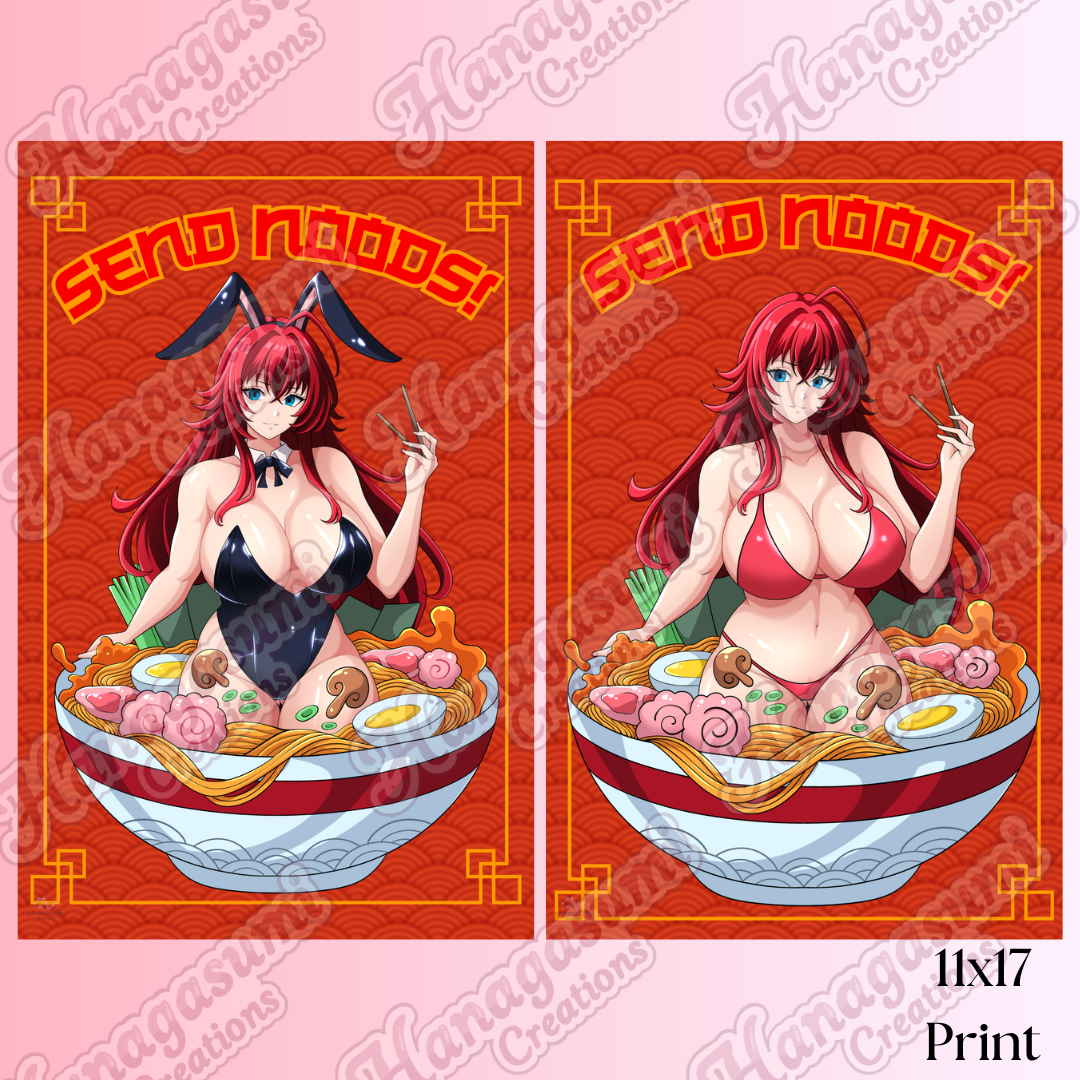 11x17 Ramen Girls Prints