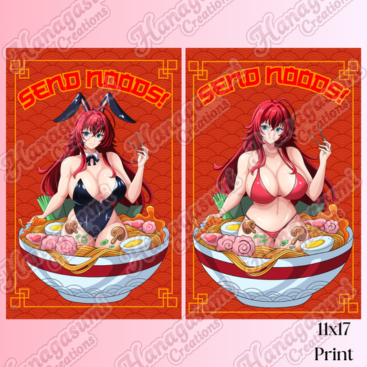 11x17 Ramen Girls Prints