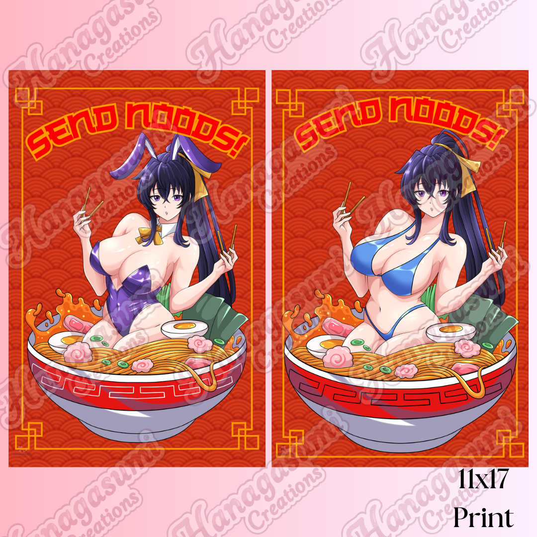 11x17 Ramen Girls Prints