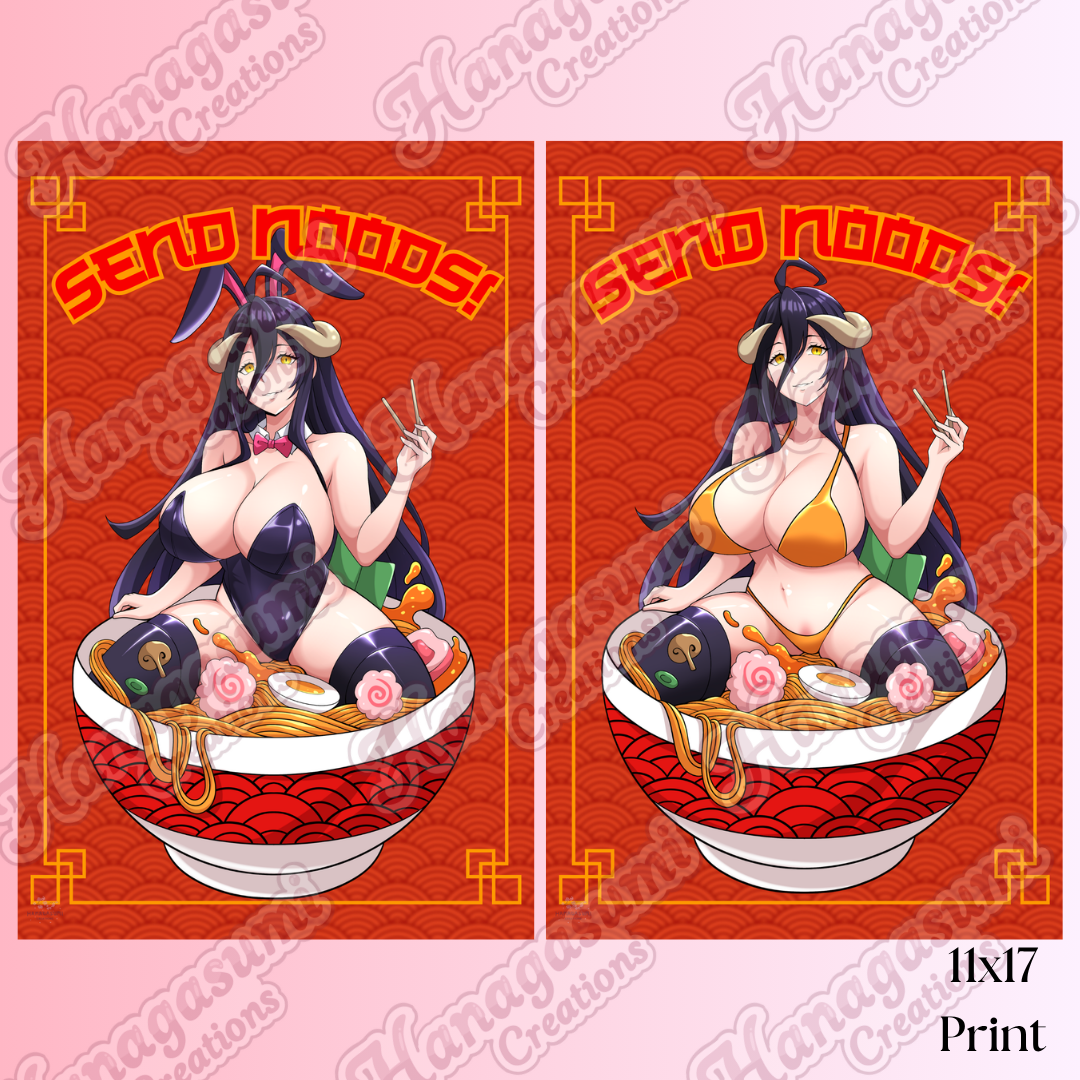 11x17 Ramen Girls Prints