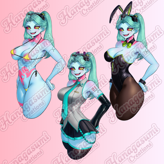 Becca Outfits Decal