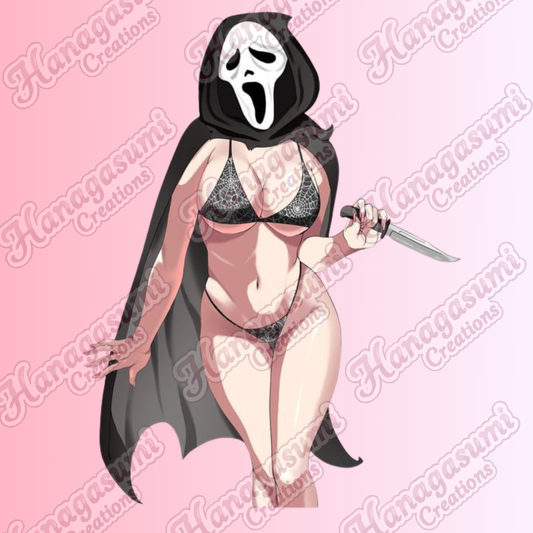 Fem Ghostface Decal