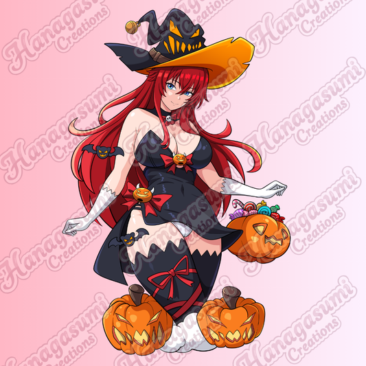 Witch Rias Decal