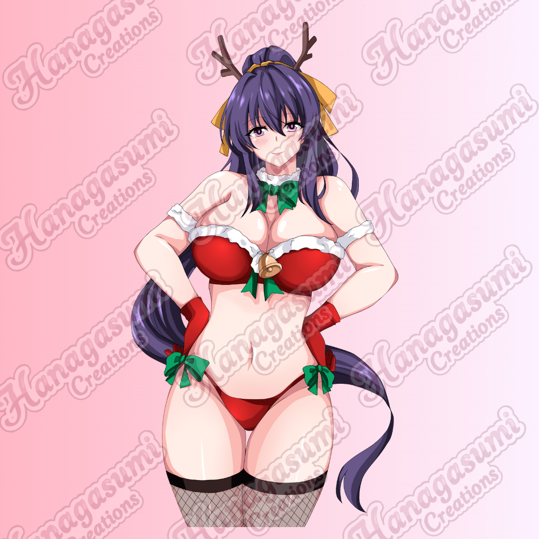 Christmas Akeno Decal