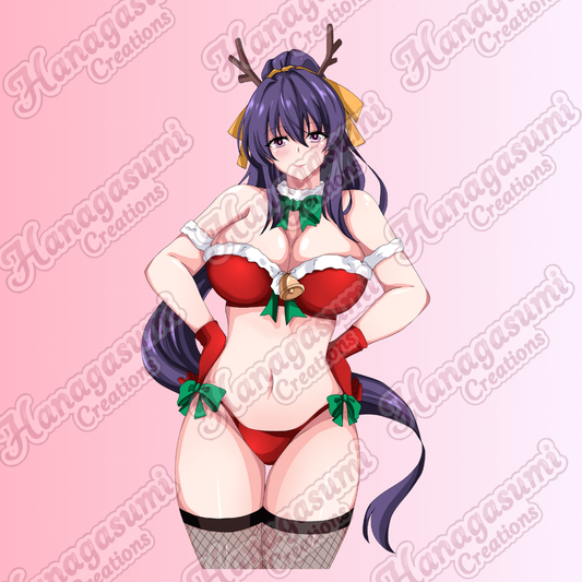 Christmas Akeno Decal