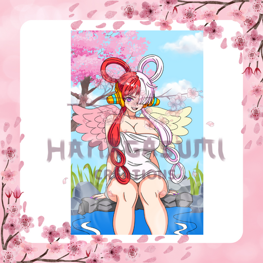 Hot Spring Hotties Uta 11x17 Print