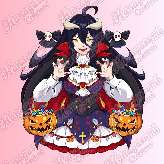 Halloween Vamp Albedo