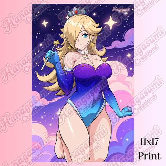 11x17 Mario Princesses Print