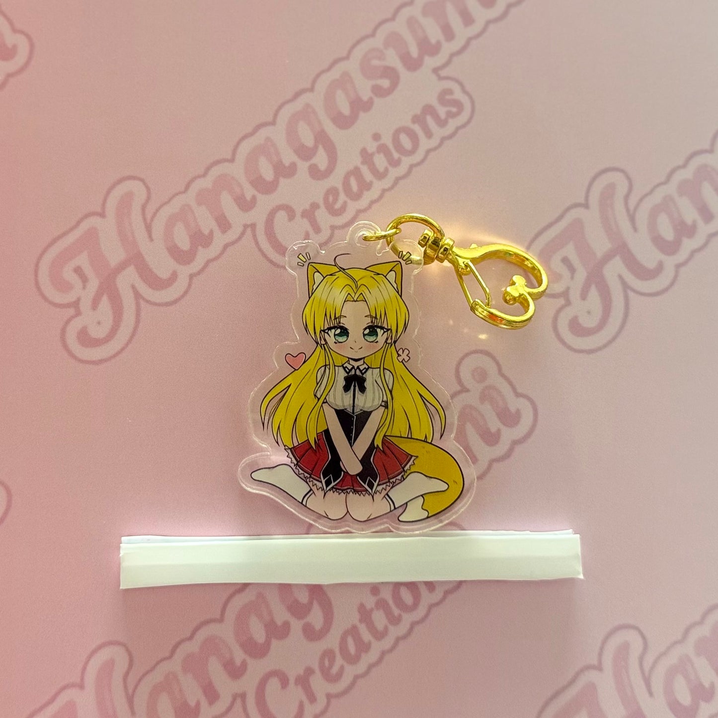 Neko DxD Girls Keychains