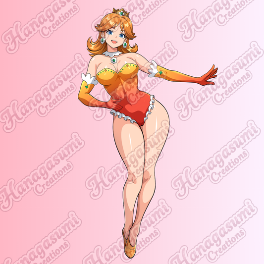 Princess Daisy Decal