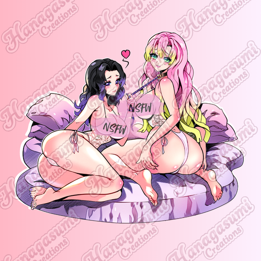 Shinobu & Mitsuri Decal