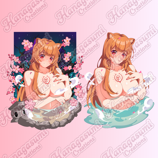 Hot Springs Raphtalia Decal