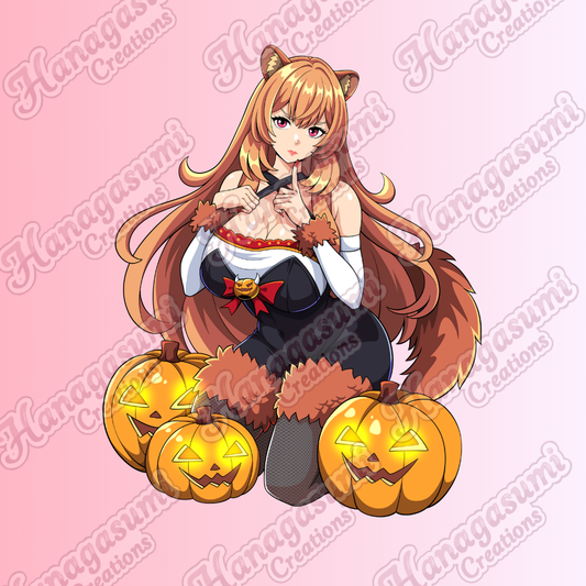Halloween Raphtalia Decal