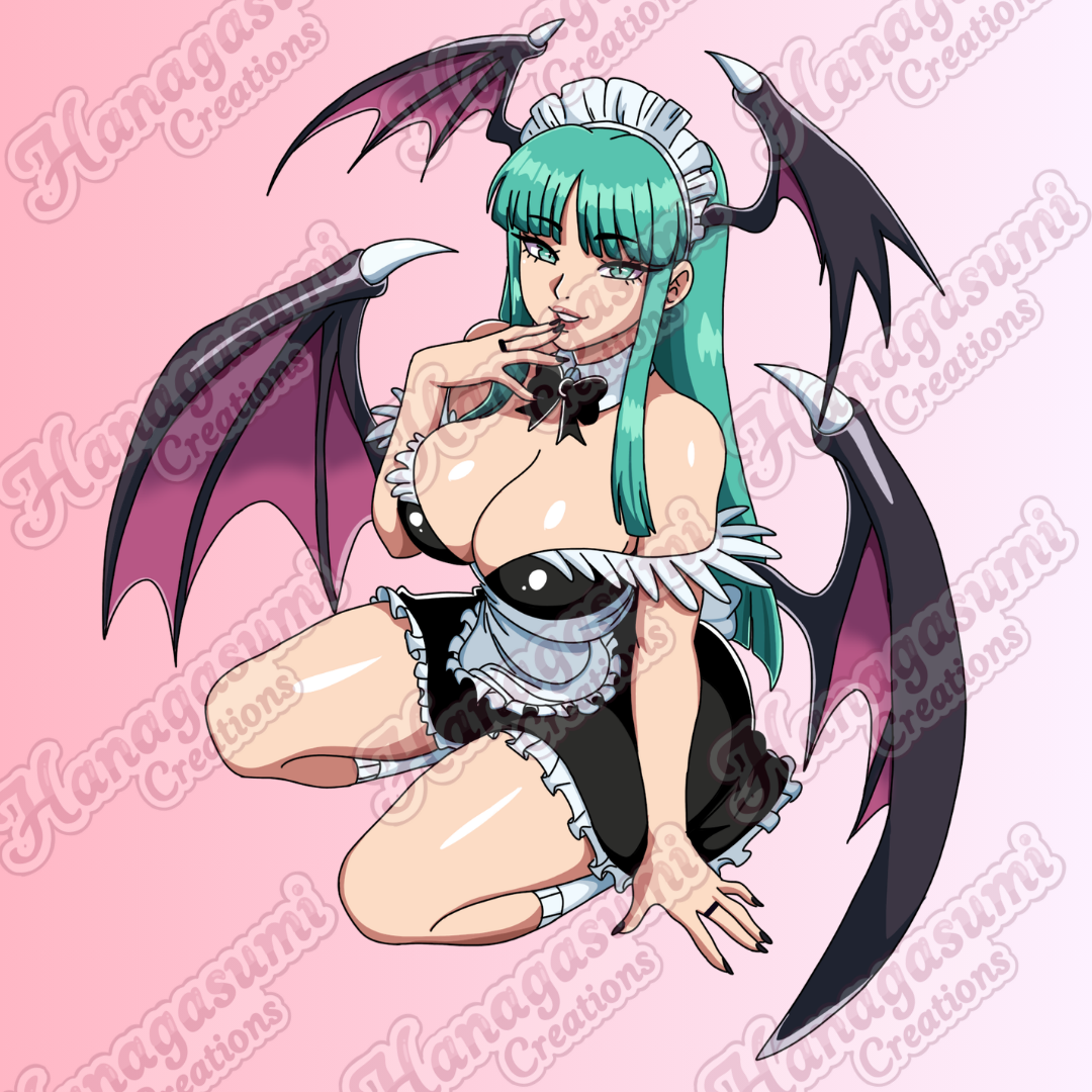 Maid Morrigan Decal