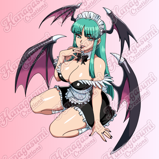Maid Morrigan Decal