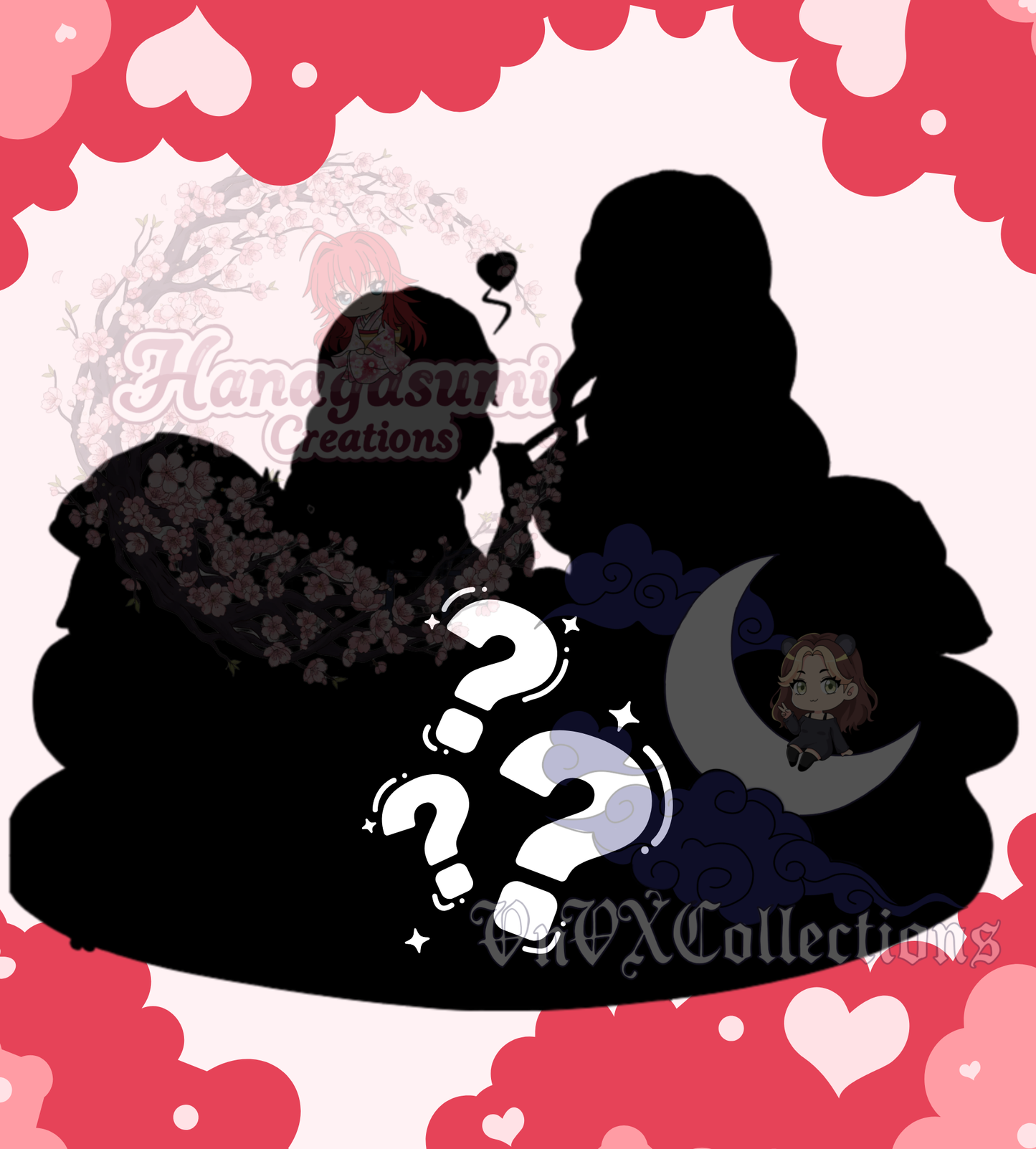 (PRE-ORDER) V-Day Collab Shinobu/Mitsuri Pin