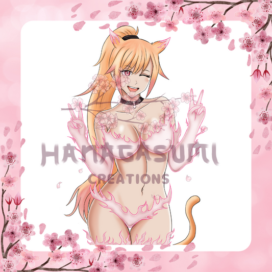 Pink Yoruichi Marin Decal