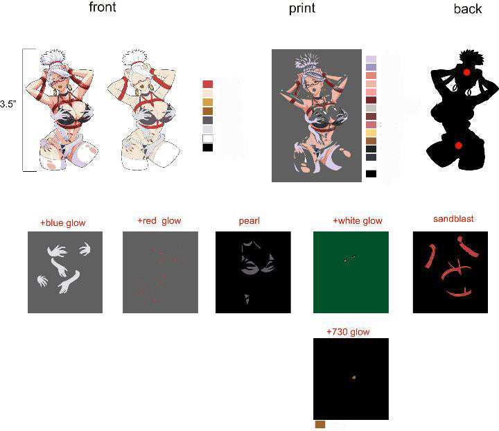 (PIN-PREORDER)CHROME Collab PINS