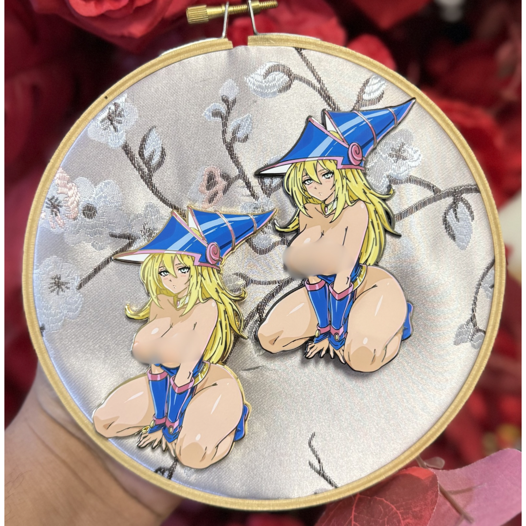 MIstake Dark Magician Girl Pins