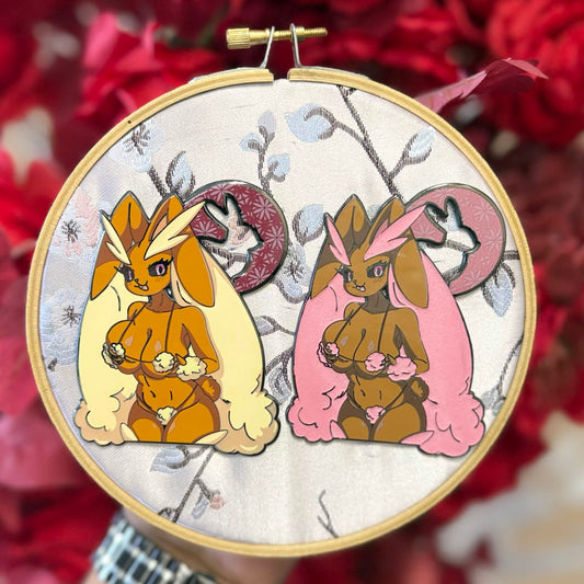 (In-Hand) Pokebabes Lopunny Pin