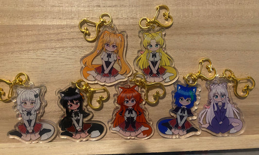 NeKo DXD Acrylic Keychain