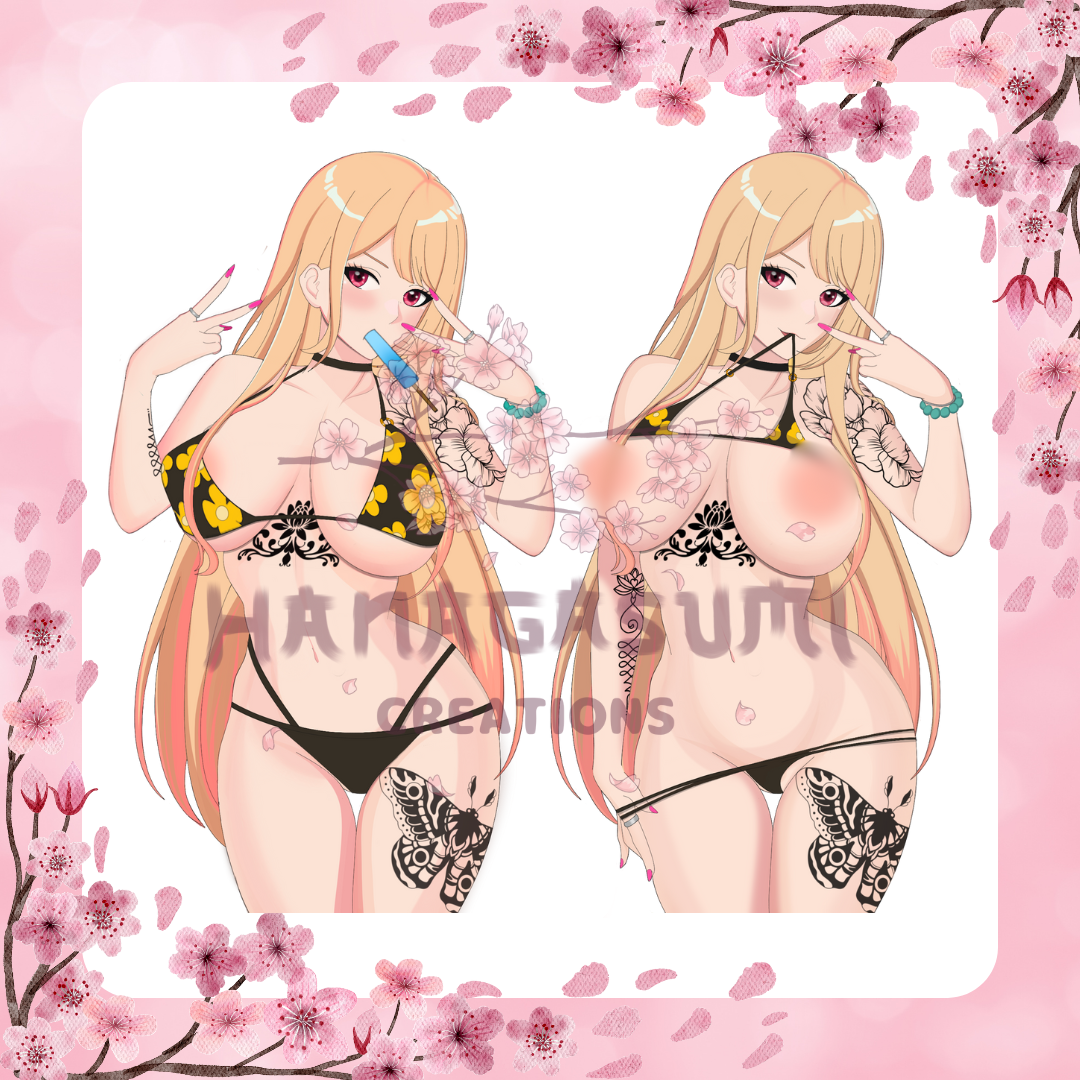 Tattoo Bikini Marin Decal