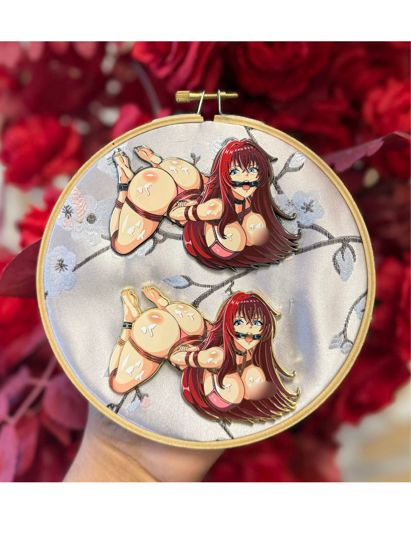 (IN-HAND)Tied-Up DxD Girls Pins