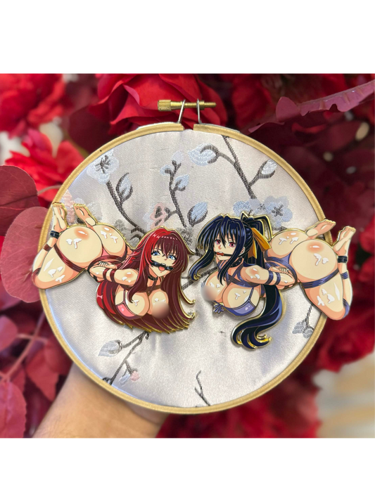 (IN-HAND)Tied-Up DxD Girls Pins
