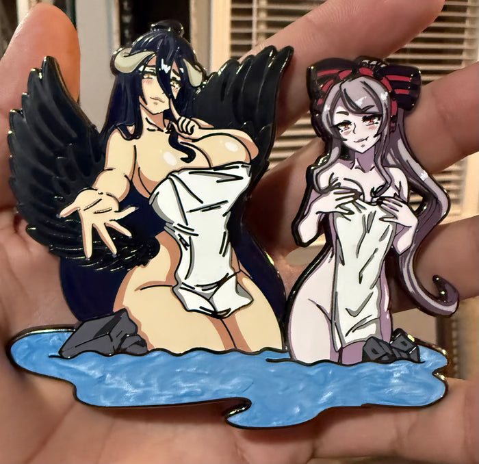 Hotsprings Kickstarter Pins