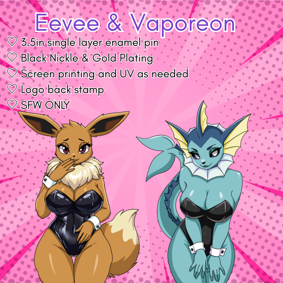 (PRE-ORDER) Eeveeloutions V1 Pins