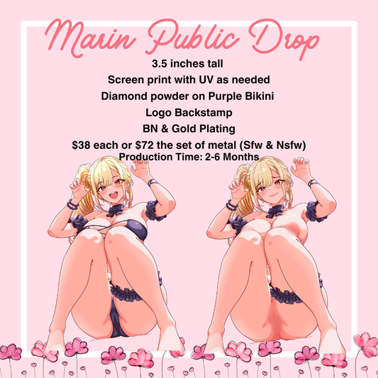 (Public Drop) Bikini Marin Pin Pre-Order